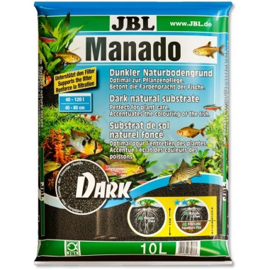 JBL Manado Dark 1,5-2,5mm - Substrato per acqua dolce