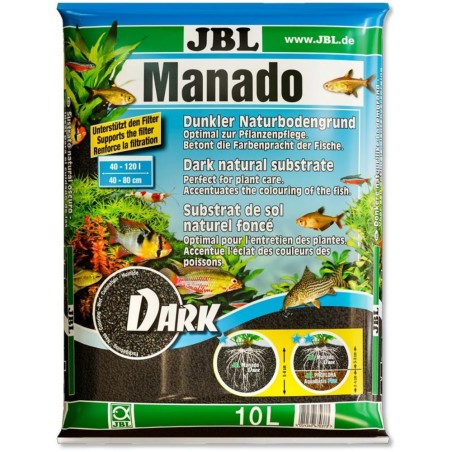 JBL Manado Dark 1,5-2,5mm - Substrato per acqua dolce