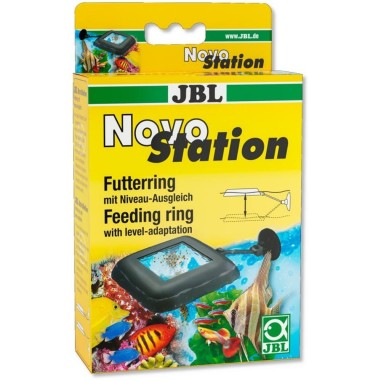 JBL Novo Station - Mangiatoia Galleggiante Completa di Supporto con Ventosa