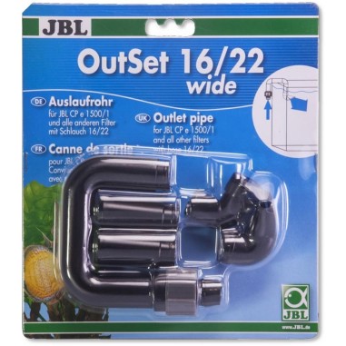 JBL OutSet 16/22 Wide - Set Di Mandata Per Tubi 16/22