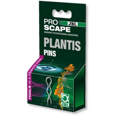 JBL Plantis - Fissaggio radicale per piante - 12 pinzette in plastica atossica