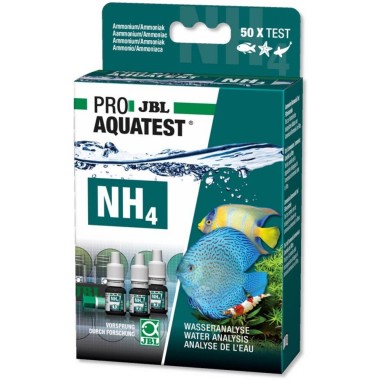 JBL ProAquatest NH4 - test ammoniaca per Acqua Dolce e Marina 50 Misurazioni