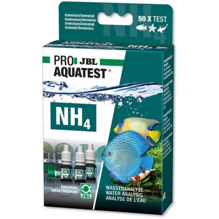 JBL ProAquatest NH4 - test ammoniaca per Acqua Dolce e Marina 50 Misurazioni