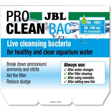 JBL ProClean Bac 50ml - Colture batteriche vive per acqua dolce