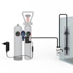 Jbl Proflora CO2 Advanced Set V - Impianto di fertilizzazione con CO2, kit con 2 manometri, spegnimento notturno, senza bombola 2