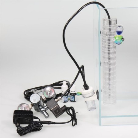 Jbl Proflora CO2 Advanced Set V - Impianto di fertilizzazione con CO2, kit con 2 manometri, spegnimento notturno, senza bombola Jbl Proflora CO2 Advanced Set V - Impianto di fertilizzazione con CO2, kit con 2 manometri, spegnimento notturno, senza bombola