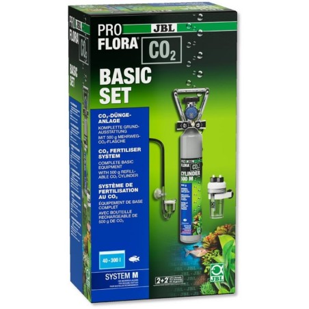 Jbl Proflora CO2 Basic System M - Impianto Co2 con Bombola ricaricabile 500g