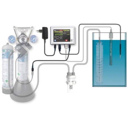 Jbl ProFlora CO2 Control - Computer di misurazione e controllo per un apporto automatico di CO2 e per la regolazione del pH