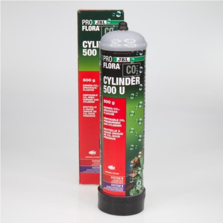 JBL ProFlora Cylinder 500u - bombola usa e getta 500gr con passo M10x1