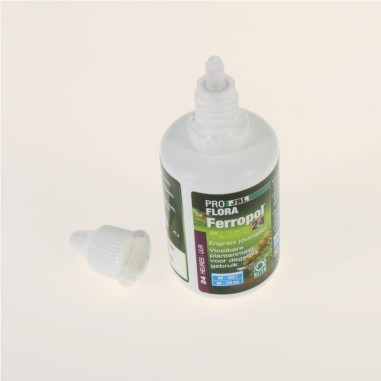 JBL ProFlora Ferropol 24 - Fertilizzante Liquido Giornaliero Fogliare completo con microelementi