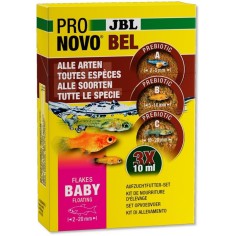 JBL ProNovo Bel Flakes Baby 3x2,5g - Mangime base in microfiocchi per avannotti