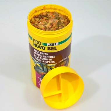 JBL ProNovo Bel Flakes M - Mangime base in fiocchi per tutti i pesci ornamentali da 8 a 20cm