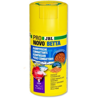 JBL ProNovo Betta Grano S 100ml - granulato di base per Betta da 3 a 10cm