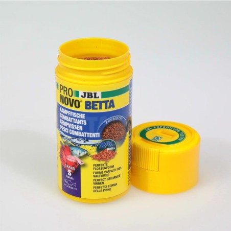 JBL ProNovo Betta Grano S 100ml - granulato di base per Betta da 3 a 10cm
