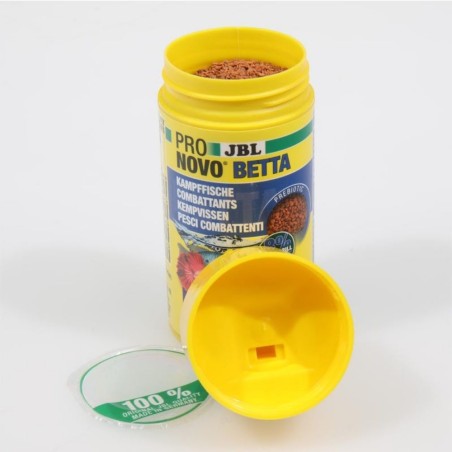JBL ProNovo Betta Grano S 100ml - granulato di base per Betta da 3 a 10cm