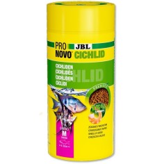 JBL ProNovo Cichlid Grano M - Mangime base in granuli per Ciclidi da 8 a 20cm