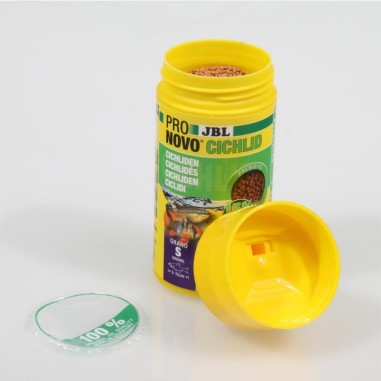 JBL ProNovo Cichlid Grano M - Mangime base in granuli per Ciclidi da 8 a 20cm