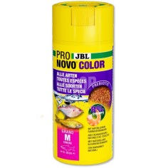 JBL ProNovo Color Grano M 250ml - granulato per colori brillanti per tutti i pesci tropicali da 8 a 20cm