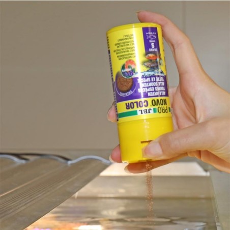 JBL ProNovo Color Grano S 100ml - granulato per colori brillanti per tutti i pesci tropicali da 3 a 10cm