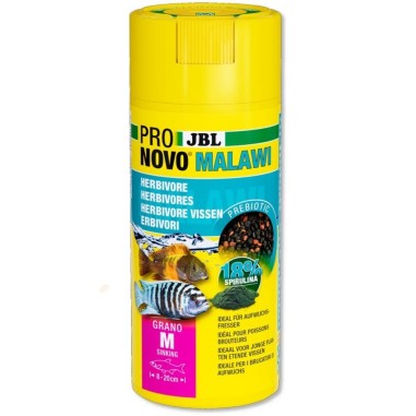 JBL ProNovo Malawi Grano M - granulato per Ciclidi da 8 a 20cm