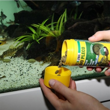 JBL ProNovo Pleco M - Compresse di mangime per loricaridi erbivori da 1 a 20cm