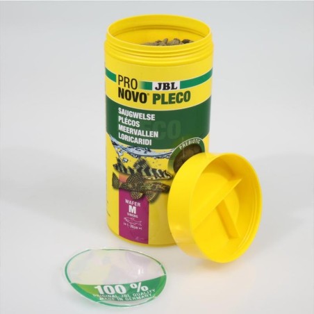 JBL ProNovo Pleco M - Compresse di mangime per loricaridi erbivori da 1 a 20cm JBL ProNovo Pleco M - Compresse di mangime per loricaridi erbivori da 1 a 20cm
