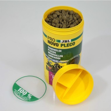 JBL ProNovo Pleco M - Compresse di mangime per loricaridi erbivori da 1 a 20cm