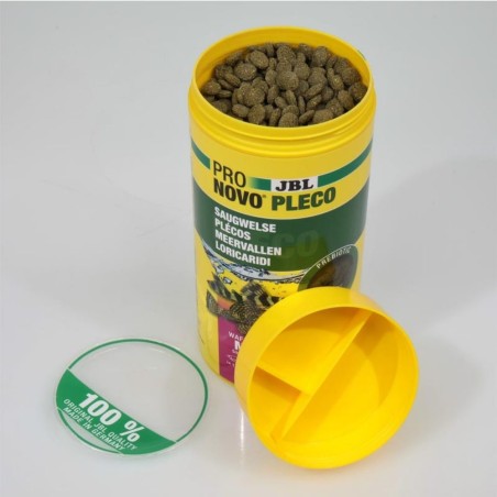 JBL ProNovo Pleco M - Compresse di mangime per loricaridi erbivori da 1 a 20cm JBL ProNovo Pleco M - Compresse di mangime per loricaridi erbivori da 1 a 20cm