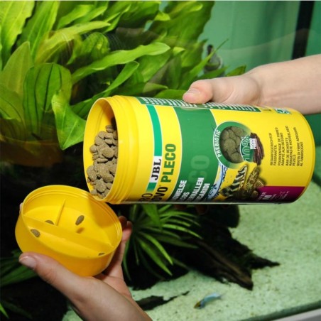 JBL ProNovo Pleco M - Compresse di mangime per loricaridi erbivori da 1 a 20cm JBL ProNovo Pleco M - Compresse di mangime per loricaridi erbivori da 1 a 20cm