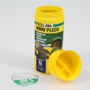 JBL ProNovo Pleco XL - Compresse di mangime per loricaridi erbivori da 15 a 40cm