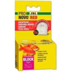 JBL ProNovo Red Holiday Block - mangime vacanze per pesci rossi