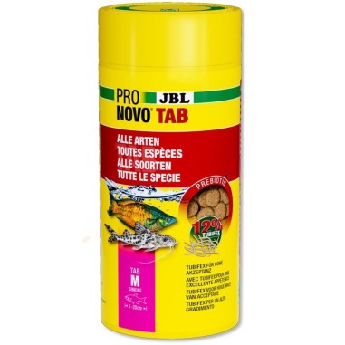 JBL ProNovo Tab M - Compresse di mangime per tutti i pesci da 1 a 20 cm