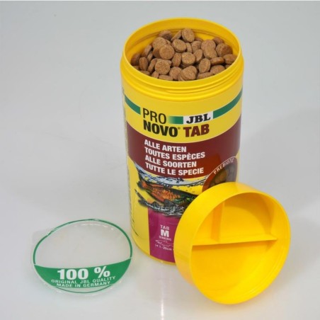 JBL ProNovo Tab M - Compresse di mangime per tutti i pesci da 1 a 20 cm