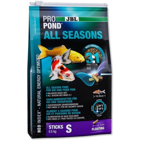 JBL ProPond All Seasons - Mangime per tutti i pesci da laghetto