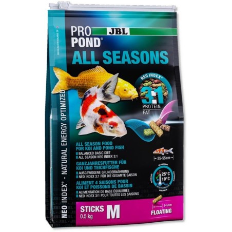 JBL ProPond All Seasons - Mangime per tutti i pesci da laghetto