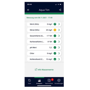 JBL ProScan - Test di Misurazione tramite App