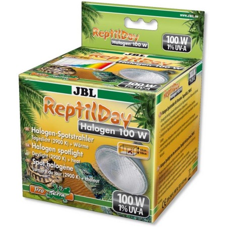 JBL Reptil Day Halogen - Faretto Riscaldante Diurno per Rettili