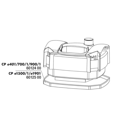 JBL Ricambio Guarnizione Testata Filtro Esterno Cristal Profi E1500/1/2 E1900/1/2