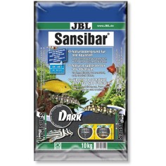 JBL Sansibar Dark - sabbia nera di origine vulcanica per acquari granulometria 0,2-0,5mm