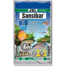 JBL Sansibar Grey - sabbia grigia fine per acqua dolce e marina granulometria 0,2-0,6mm