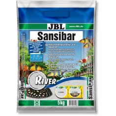 JBL Sansibar River - sabbia bianca a grana grossa per acquari da 12 a 25 litri granulometria 0,4-1,4mm