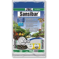 JBL Sansibar River - sabbia bianca a grana grossa per acquari da 12 a 25 litri granulometria 0,4-1,4mm