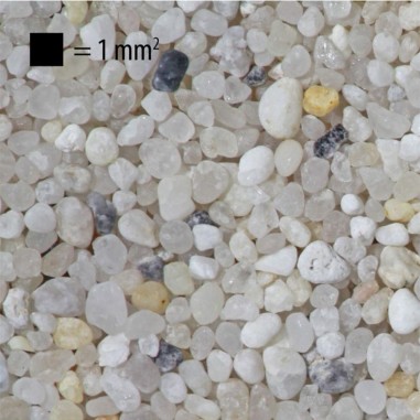 JBL Sansibar River - sabbia bianca a grana grossa per acquari da 12 a 25 litri granulometria 0,4-1,4mm