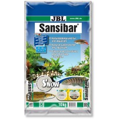 JBL Sansibar Snow - sabbia bianca finissima per acqua dolce e marina granulometria 0,1-0,6mm