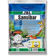 JBL Sansibar White - sabbia bianca di quarzo fine granulometria 0,1-0,4mm