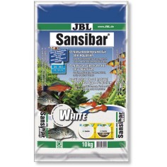 JBL Sansibar White - sabbia bianca di quarzo fine granulometria 0,1-0,4mm