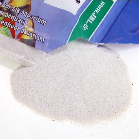 JBL Sansibar White - sabbia bianca di quarzo fine granulometria 0,1-0,4mm JBL Sansibar White - sabbia bianca di quarzo fine granulometria 0,1-0,4mm