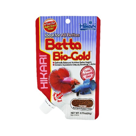 Hikari Tropical Betta Bio Gold 20gr - mini pellet specifico per Betta