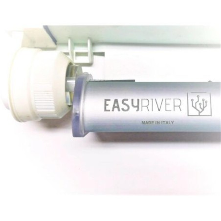 EasyRiver TLED Versione Cool - Plafoniera LED a Luce Fredda per Acqua Dolce made in Italy per Sostituire Neon T5 e T8