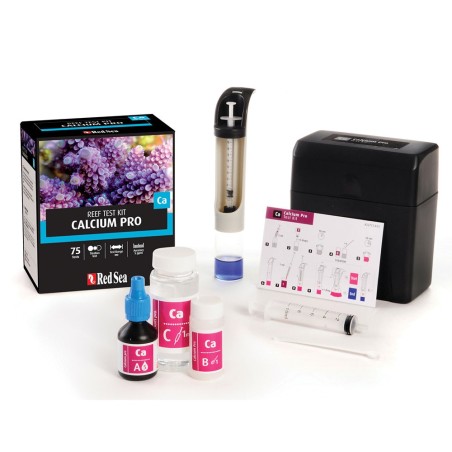 Red Sea Calcium Pro Test Kit - Test per la Misurazione del Calcio - 75 misurazioni